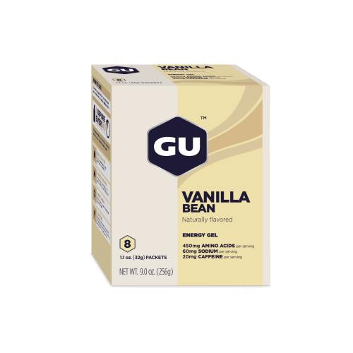 GU SPORTS GU ENERGY GEL - 8 PACK BOX VANILLA