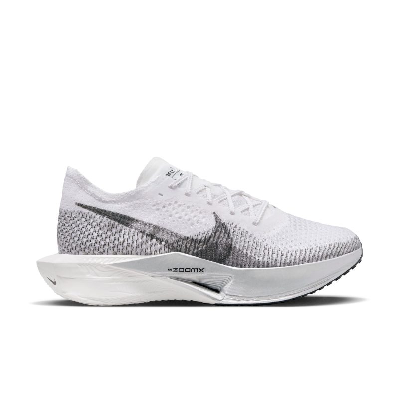 NIKE WOMEN'S VAPORFLY 3 - B - WHITE/DK SMOKE/GREY 5.0