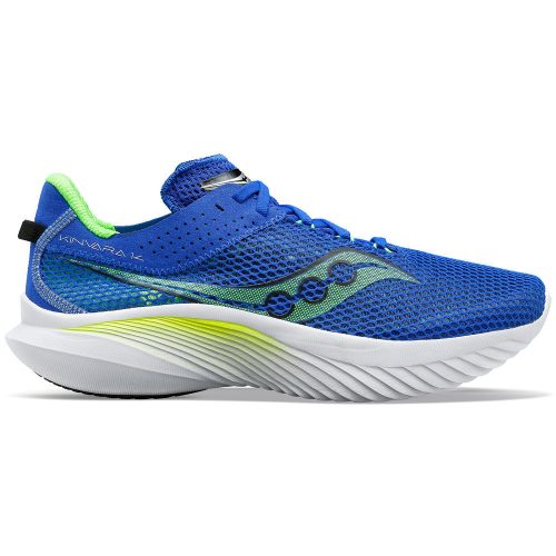 SAUCONY MEN'S KINVARA 14 - D - 33 SUPERBLUE/SLIME 11.0