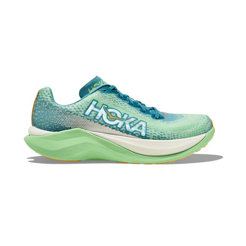 HOKA MEN'S MACH X - D - OMLG OCEAN MIST/LIME GLOW 7.0