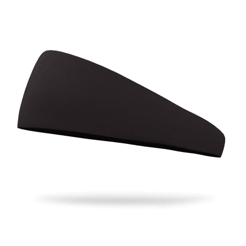 BONDI BAND BONDI BAND 4" TAPERED SOLID WICKING HEADBAND BLACK