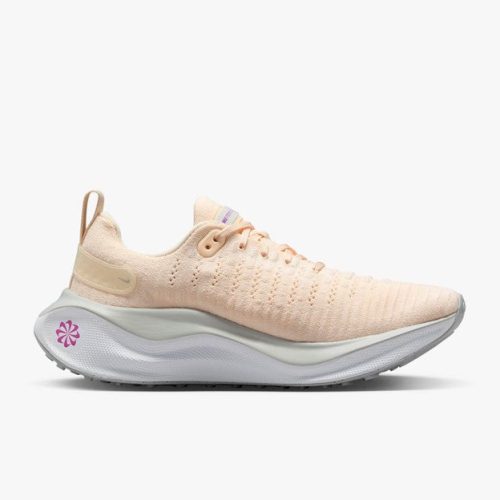 NIKE WOMEN'S INFINITY RUN 4 - B - 800 GUAVA ICE/VIVID PURPLE 5.0