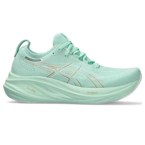 ASICS WOMEN'S NIMBUS 26 - B - 300 MINT TINT/PALE MINT 5.0