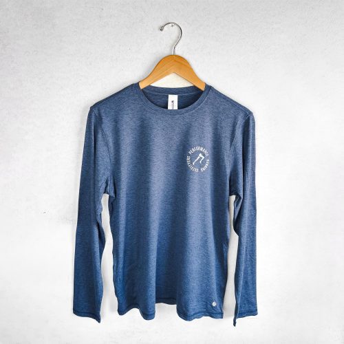 PR GEAR MEN'S PRO LOGO LONG SLEEVE 2.0 - PAGEANT BLUE M