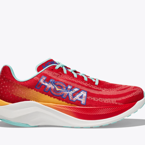 HOKA WOMEN'S MACH X - B - CRSCL CERISE/CLOUDLESS 5.0