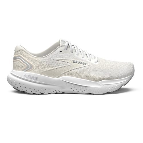 BROOKS WOMEN'S GLYCERIN 21 - B - 151 WHITE/WHITE/GREY 5.0