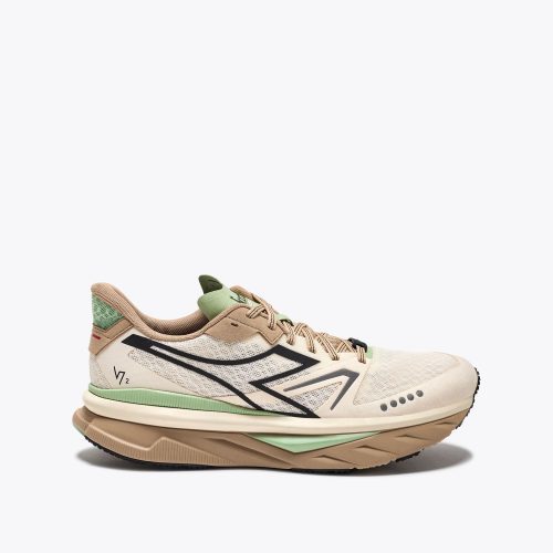 DIADORA MEN'S ATOMO V7000 - D - WHISPER WHITE/IRISH CREAM 5.0