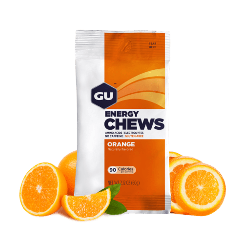 GU SPORTS GU ENERGY CHEWS PACK Orange