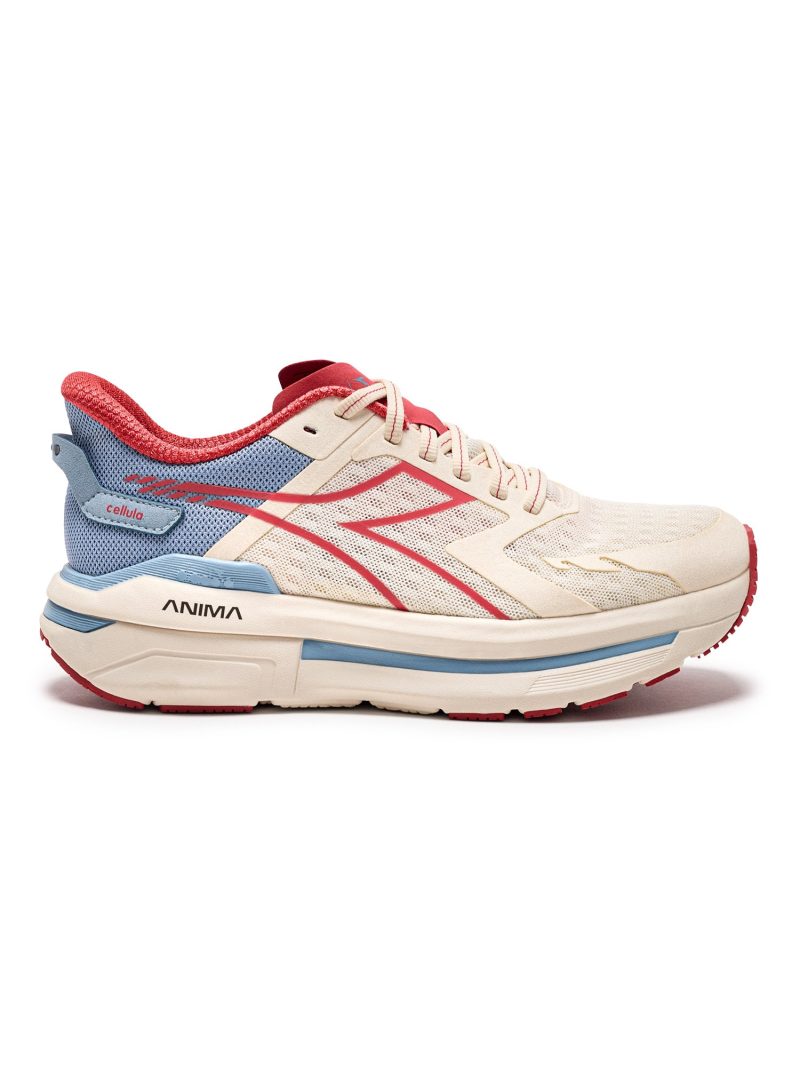 DIADORA WOMEN'S CELLULA - B - WHISPER WHITE/CAYENNE 6.5