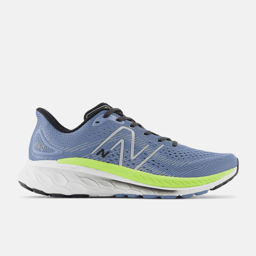 NEW BALANCE MEN'S 860 V13 - WIDE 2E - O13 MERCURY BLUE/WATT 6.0