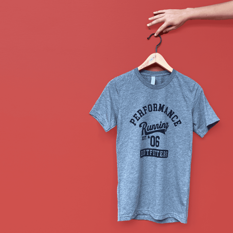 ORCHARD STREET PRESS PRO 15 YR  ANNIVERSARY TEE GREY