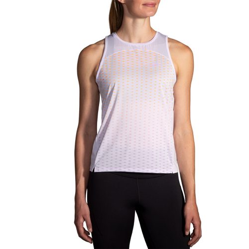 BROOKS WOMEN'S SPRINT FREE TANK 2.0 - 596 LT PURPLE/RECHARGE XS