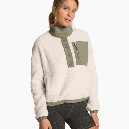 VUORI WOMEN'S COZY SHERPA POPOVER XS