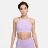 NIKE ALATE CURVE BRA - 512 LILAC BLOOM/WHITE XS