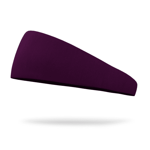 BONDI BAND BONDI BAND 3" TAPERED SOLID WICKING HEADBAND PURPLE