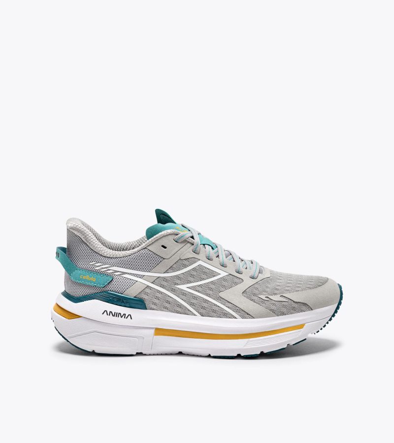 DIADORA WOMEN'S CELLULA - B - SILVER/COLONIAL BLUE 6.0